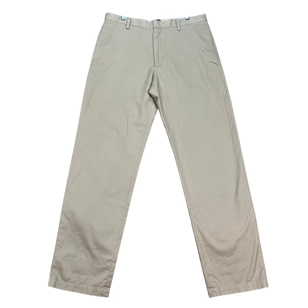 Banana Republic Gavin Straight Fit Chinos Pants Mens Size 35x34 Beige